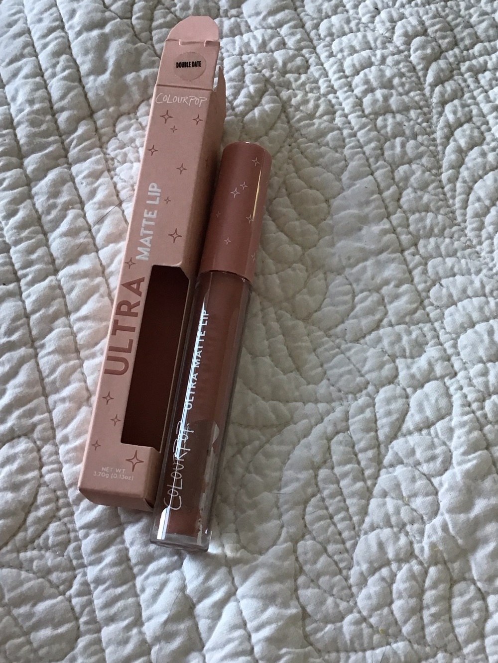 New ColourPop Ultra Matte Lip Liquid Lipstick - Double Date Mauve Nude
